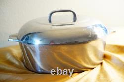 GHC Magnalite 4265 Dutch Oven Roaster With Lid 8 Qt Good Condition