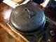 Griswold No. 8 Hinged Lid Sm Logo Flat Bottom Dutch Oven. Good Condition