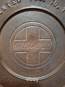 GRISWOLD No. 8 Tite-Top DUTCH OVEN A 2551 LID ONLY Pat. 1920 Erie PA SLANT LOGO