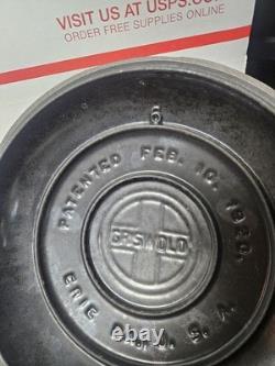 Griswold # 6 Cast Iron Tite-top Dutch Oven & Lid 2605 2606 Antique RARe