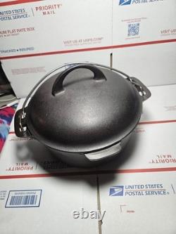 Griswold # 6 Cast Iron Tite-top Dutch Oven & Lid 2605 2606 Antique RARe
