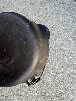 Griswold #8 Dutch Oven 1278D w Upgraded Easy Clean Self Basting Lid 1288 Erie PA