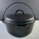 Griswold # 8 Dutch Oven 1278 A Cast Iron With Self Basting Lid 1288 B