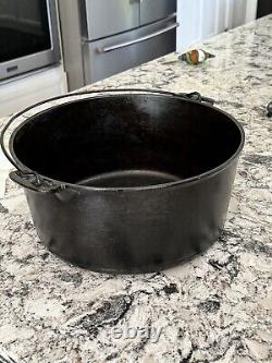 Griswold Cast Iron #11 Slant Erie Logo Dutch Oven Matching Oven And Lid