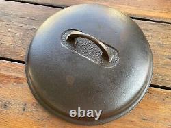 Griswold Cast Iron Hard To Find Dutch Oven Lid Variation #8