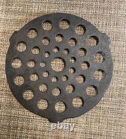 Griswold Cast Iron No. 7 Dutch Oven with Lid &Trivet Big Block Logo