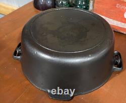 Griswold Iron Mountain Cast Iron #8 Dutch Oven with Lid