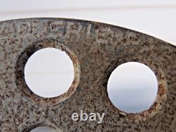 Griswold Large Logo Cast Iron #10 Dutch Oven Erie 835 with 2553 Lid + Trivet, 1920