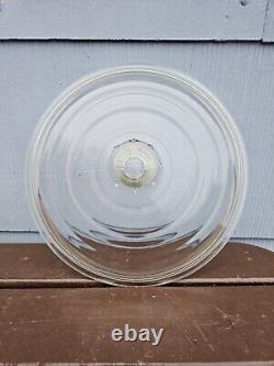 Griswold Logo Dome Glass Dutch Oven Lid J-1805 10.5