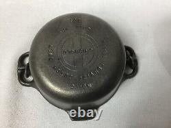 Griswold Miniature Childs Dutch Oven #0 With Lid 109