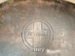 Griswold No. 7 Oval Roaster Dutch Oven Cast Iron 647 & 648A Lid with 276 Trivet