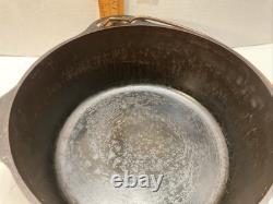 Griswold No. 8 Cast Iron Dutch Oven With Self Basting Lid