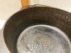 Griswold No. 8 Cast Iron Dutch Oven With Self Basting Lid