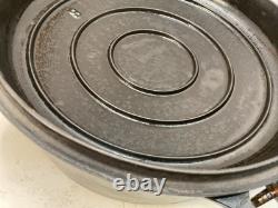 Griswold No. 8 Cast Iron Dutch Oven With Self Basting Lid