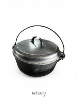 Griswold No. 8 Tite-Top Large Block Dutch Oven & Lid 1288 10 Self Basting
