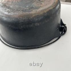 Griswold No. 8 Tite-Top Large Block Dutch Oven & Lid 1288 10 Self Basting