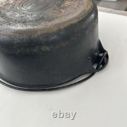 Griswold No. 8 Tite-Top Large Block Dutch Oven & Lid 1288 10 Self Basting