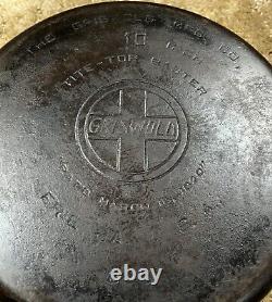 Griswold Slant #10 Cast Iron Tite Top Baster Dutch Oven withlid 835 A3553