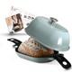 Iron Cast Dutch Oven 5.5qt Oval Bread Baking Sea Salt Krustic Enameled Sourdough