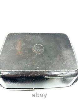 KF Kitchen Fair Cast Aluminum Black 15 Rectangular Dutch Oven Roaster Lid Vtg