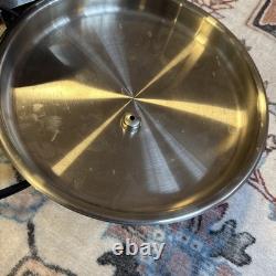 Kitchen Craft 5 Qt Electric Dutch Oven Liquid Core Stainless Slow Cooker Pan Lid