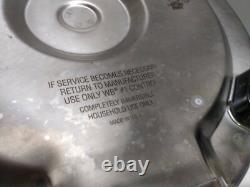 Kitchen Craft 5 Qt Electric Dutch Oven Liquid Core Stainless Slow Cooker Pan Lid