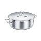 Korkmaz Stainless Steel Dutch Oven With Lid