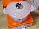 Le Creuset Heart Shaped Cocotte D'amour Cast Iron Dutch Oven 2l Shell Pink Nib