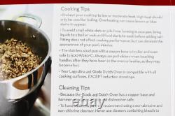 Lagostina Giada Limited Ed. 4Qt. Dutch Oven Stainless Steel/Hammered Copper Lid