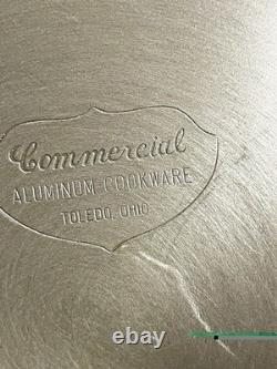 LargeCalphalon Commercial 8.5 Qt Dutch Oven Aluminum w Dome Lid Deep Casserole