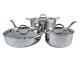 Le Chef 5-ply Stainless Steel 6 Piece Cookware Set, Clearance Sale