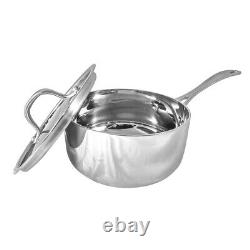 Le Chef 5-ply Stainless Steel 6 Piece Cookware Set, Clearance Sale