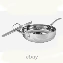 Le Chef 5-ply Stainless Steel 6 Piece Cookware Set, Clearance Sale