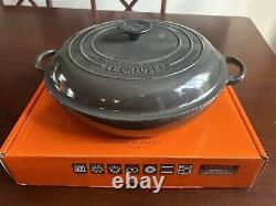 Le Creuset 12 3.5 Quart Braiser Dutch Oven Midnight Grey New 024147252719