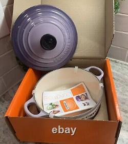 Le Creuset #18 Round Dutch Oven Tradition 2 Qt RARE COLOR Provence NIB R108