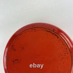 Le Creuset 26 5.5 qt Round Signature Dutch Oven Orange Enameled Cast Iron France