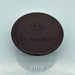 Le Creuset 26 Braiser Pan Enameled Cast Iron 10 Blue France Domed Lid Is Warped