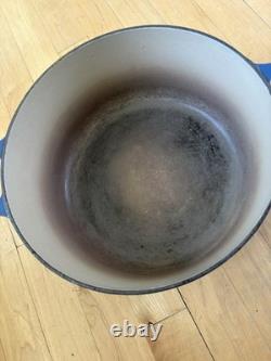 Le Creuset #26 Dutch Oven with Lid Beautiful Blue 5.5 Qt
