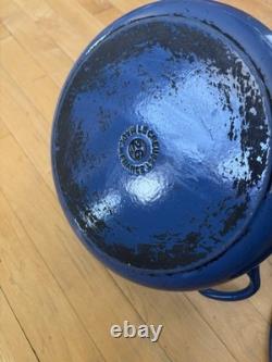 Le Creuset #26 Dutch Oven with Lid Beautiful Blue 5.5 Qt