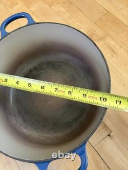 Le Creuset #26 Dutch Oven with Lid Beautiful Blue 5.5 Qt