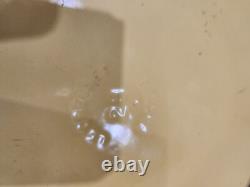 Le Creuset #28 Dutch Oven 7.25 qts. YELLOW Round withLid Cast Iron JH1