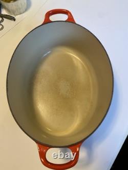 Le Creuset #29 Cherry Rd 4 qt. Dutch oven
