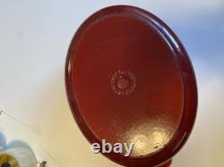Le Creuset #29 Cherry Rd 4 qt. Dutch oven