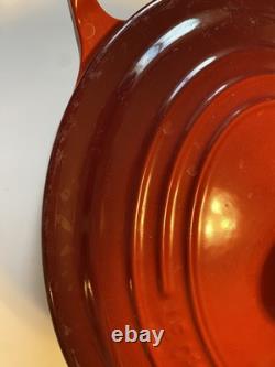 Le Creuset #29 Cherry Rd 4 qt. Dutch oven