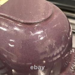 Le Creuset 2.25 Qt Purple Eggplant Cast Iron Dutch Oven Casserole RARE