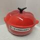 Le Creuset 2.25 Qt Tomato Cocotte Red Cast Iron Dutch Oven New No Box Rare