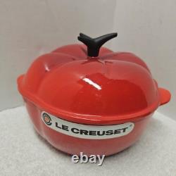 Le Creuset 2.25 Qt Tomato Cocotte Red Cast Iron Dutch Oven NEW No Box Rare