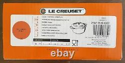 Le Creuset 2qt Dutch Oven Pot With Lid Brand New Classic Flame Orange