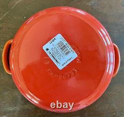 Le Creuset 2qt Dutch Oven Pot With Lid Brand New Classic Flame Orange