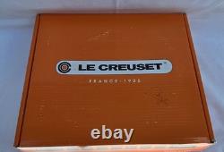 Le Creuset 30cm Red Enamel Cast Iron Braiser Dutch Oven Shallow Casserole France